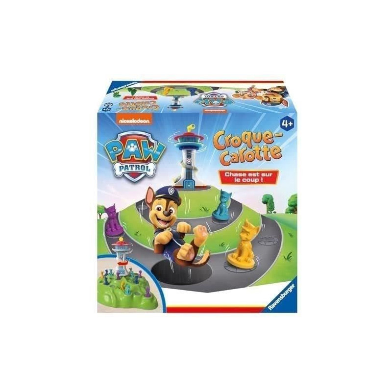 Carrot Crunch Paw Patrol, Fun Trail Game, Ages 4+, 22385, French Versi