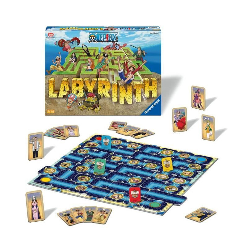 Ravensburger–Classic Board Game–One Piece Maze–Board Game–Puzz