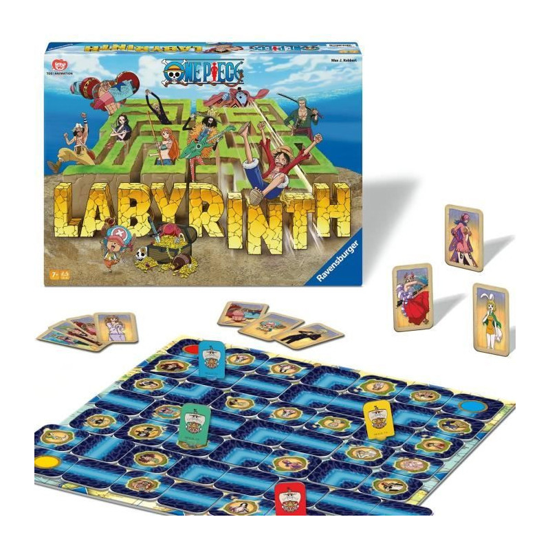 Ravensburger–Classic Board Game–One Piece Maze–Board Game–Puzz