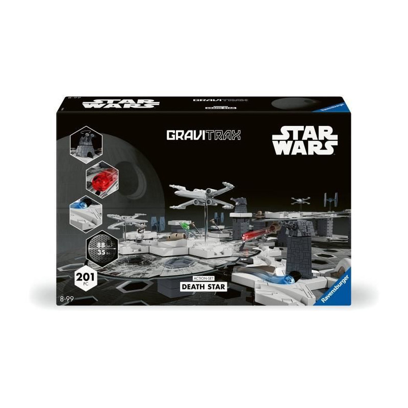 Ravensburger-Gravitrax Star Wars Set-188 pieces-Marble track-Construct