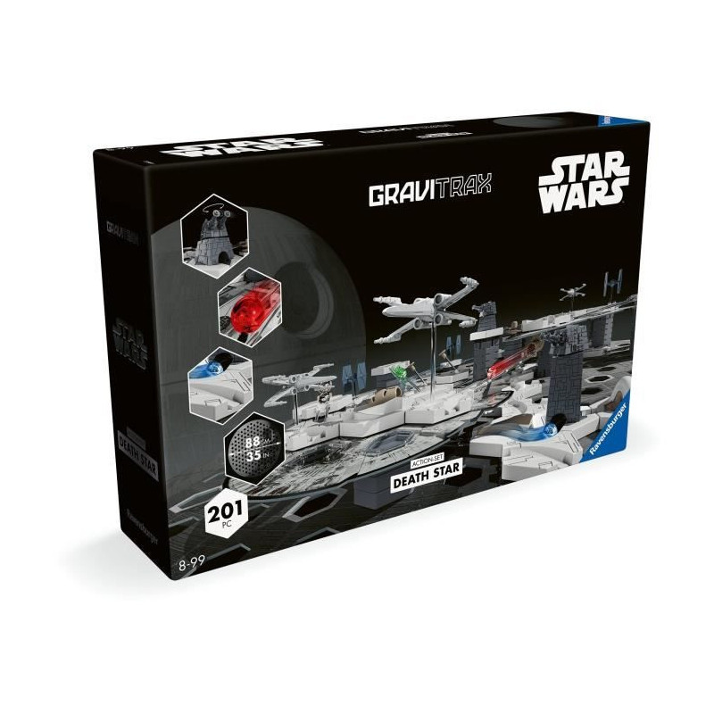 Ravensburger-Gravitrax Star Wars Set-188 pieces-Marble track-Construct