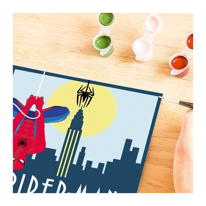 CreArt 20x20 cm Spider Man, Creative leisure, 23891, Ravensburger