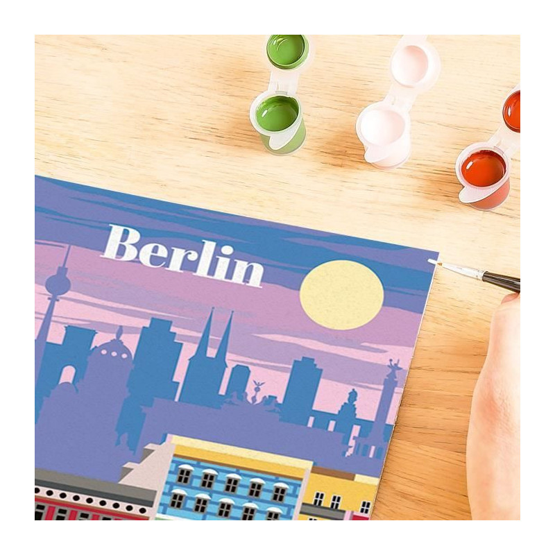 CreArt 24x30 cm Berlin, Adult, Paint by Numbers, 25521, Ravensburger