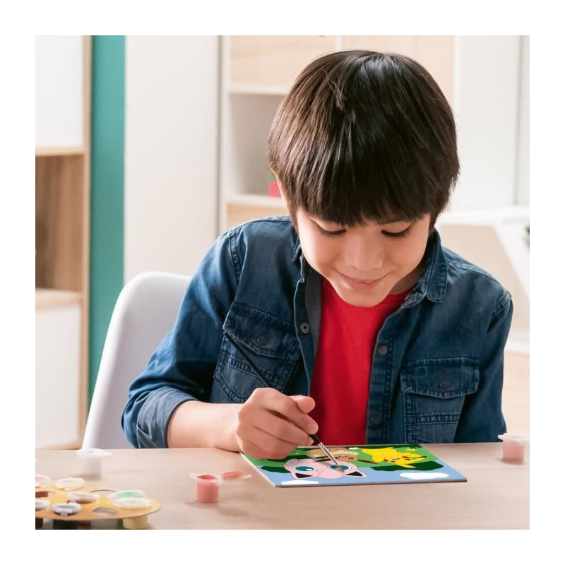 CreArt Kids 18x24cm Pokemon, Paint by Numbers Kit, Ages 7+, 25839, Rav