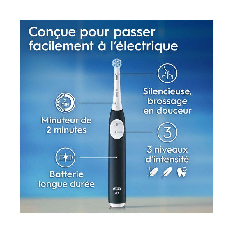 Electric Toothbrush - ORAL B - iO2 Series - Forest Green + Travel Case