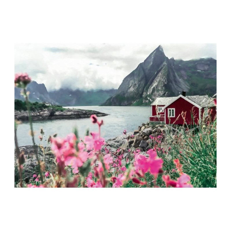 Ravensburger-Puzzle 1000p-Reine, Lofoten, Norway (Highlights)-Adults &