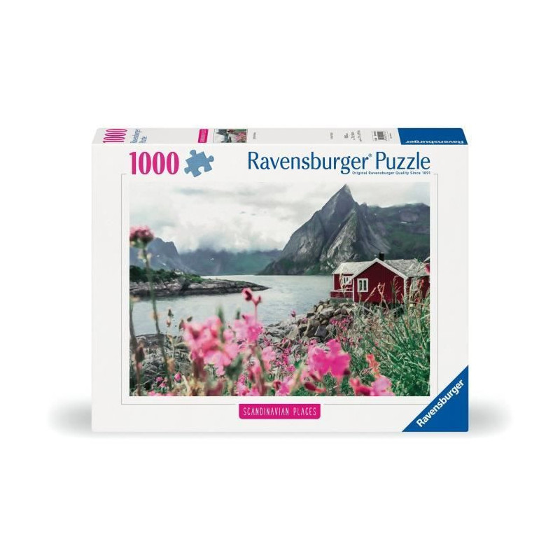 Ravensburger-Puzzle 1000p-Reine, Lofoten, Norway (Highlights)-Adults &