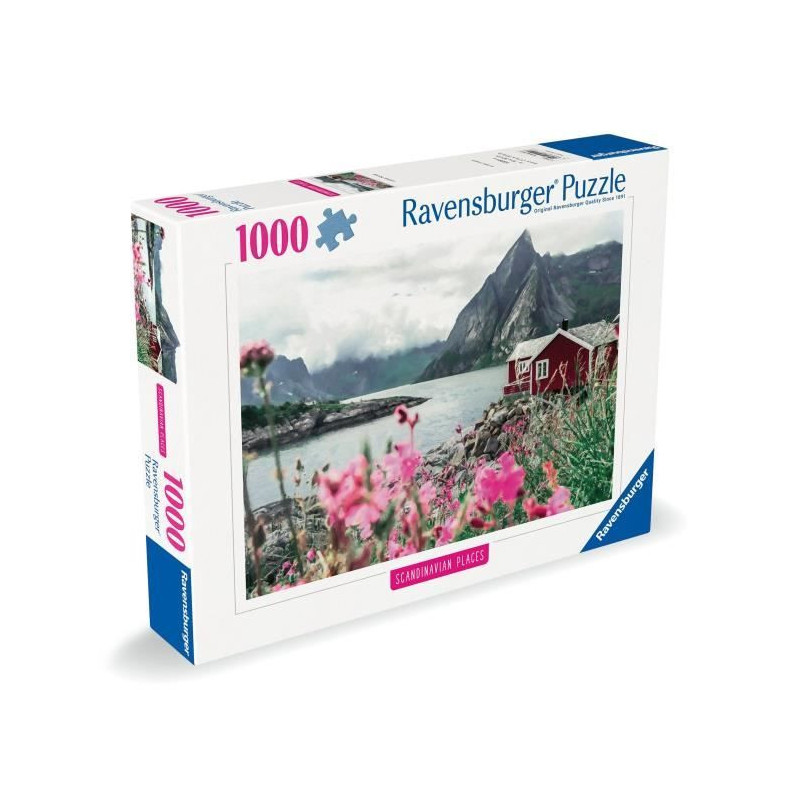 Ravensburger-Puzzle 1000p-Reine, Lofoten, Norway (Highlights)-Adults &