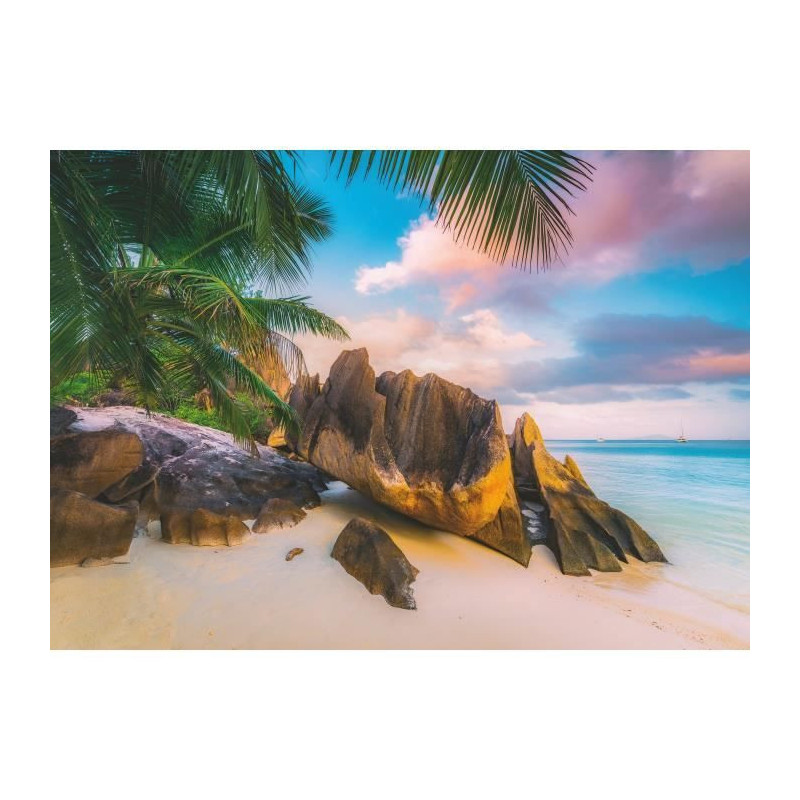 Puzzle 1000 pieces Seychelles (Highlights), Adults and children, Ages