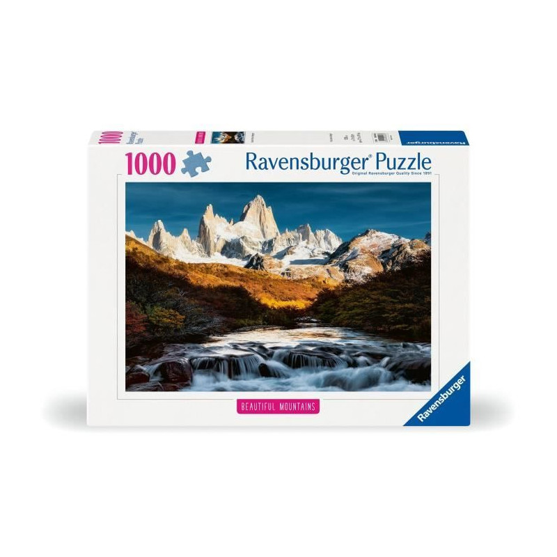 Puzzle 1000p The Fitz Roy Patagonia (Highlights), Adults & Children, A
