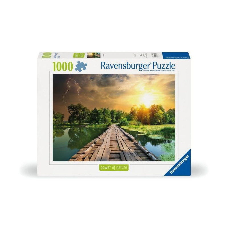 Puzzle 1000 pieces Mystical Light, Adults and children, Ages 14 and up