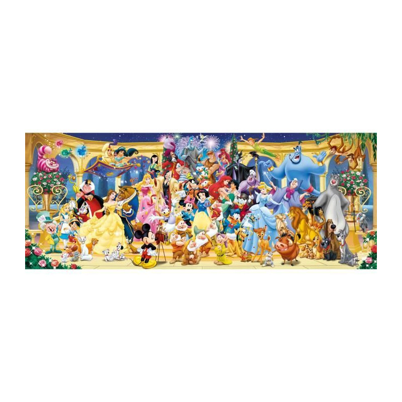 Ravensburger-Puzzle 1000 pieces Panorama-Disney group photo-Adults & c