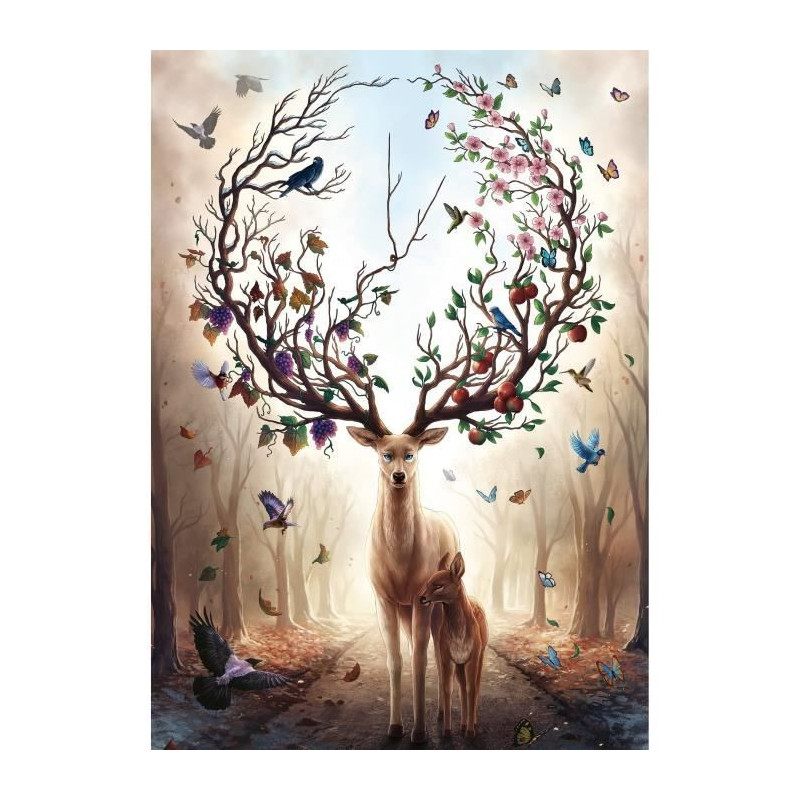 Puzzle 1000 pieces Deer Fantasy, Adults and children from 14 years old