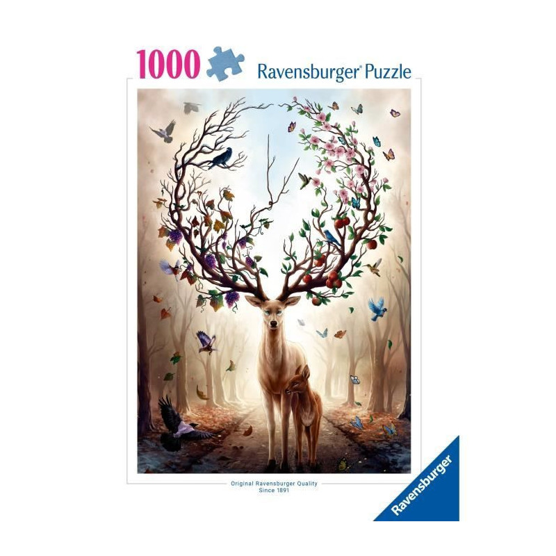 Puzzle 1000 pieces Deer Fantasy, Adults and children from 14 years old