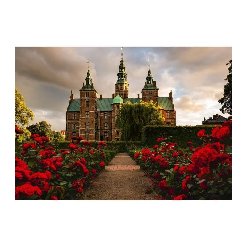 1000-piece puzzle Rosenborg Castle, Denmark, Highlight Collection, fro