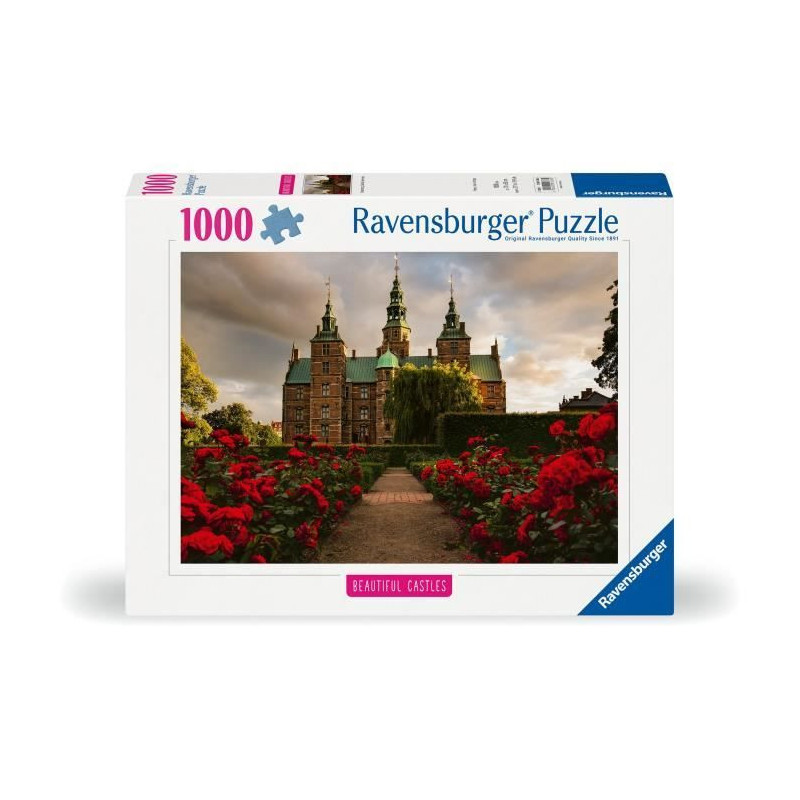 1000-piece puzzle Rosenborg Castle, Denmark, Highlight Collection, fro