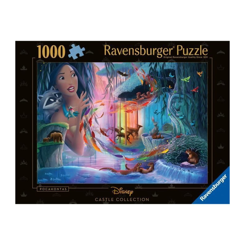 Pocahontas 1000 piece puzzle, Disney Princesses Collection, 14 year ol