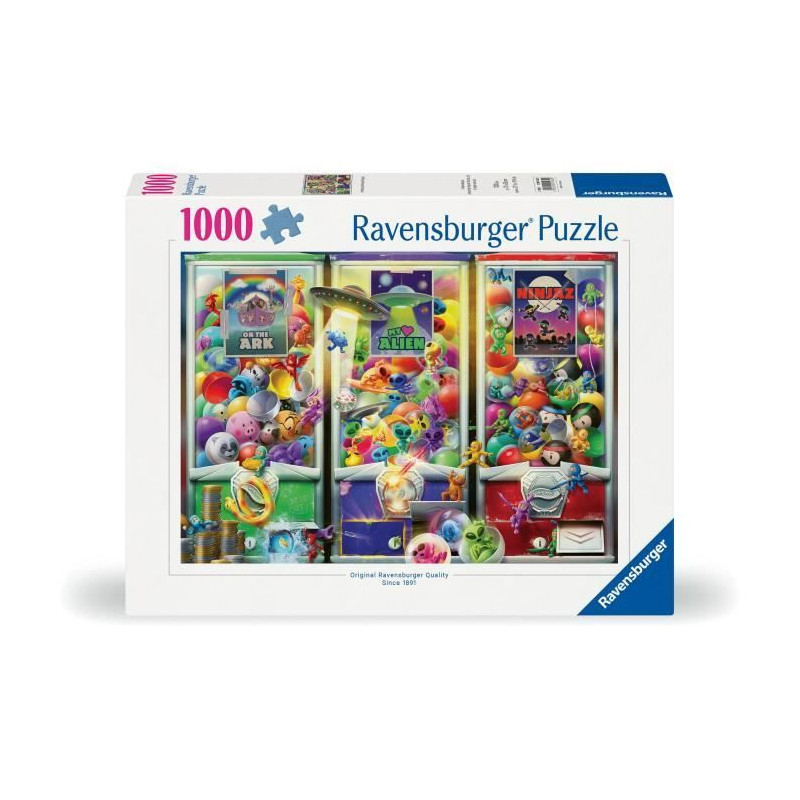 1000-piece puzzle Animals, aliens and ninjas, ages 14 and up, high-qua