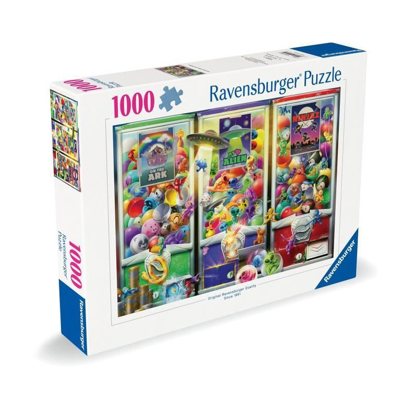 1000-piece puzzle Animals, aliens and ninjas, ages 14 and up, high-qua