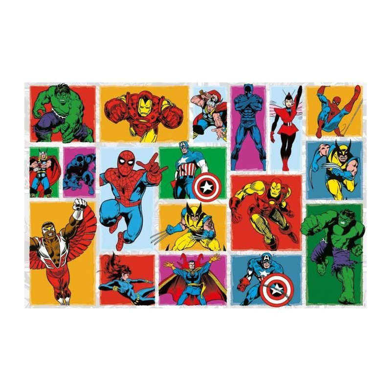 3000 Piece Retro Marvel Puzzle, Adults and Children from 14 Years Old,
