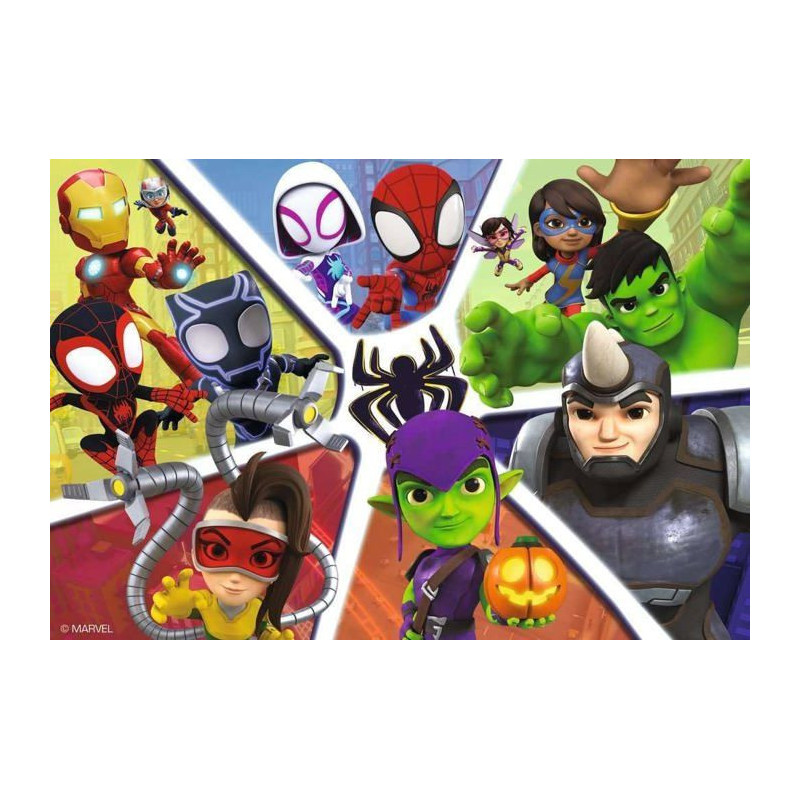 Puzzle 2x24 pieces Spidey & company - From 4 years Ravensburger