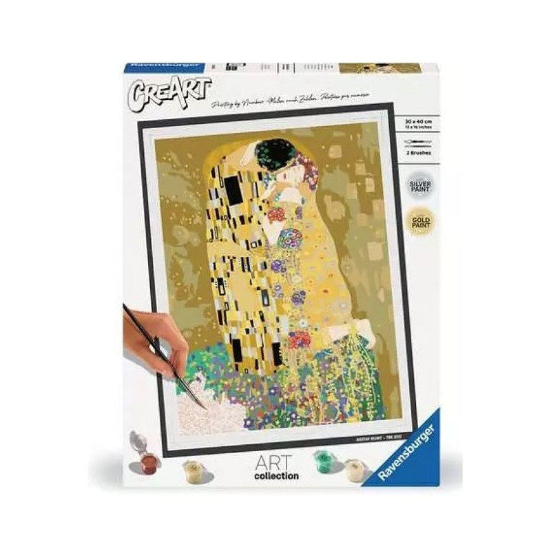 CreArt large format 30x40 cm Klimt, From 12 years old, 23648, Ravensbu
