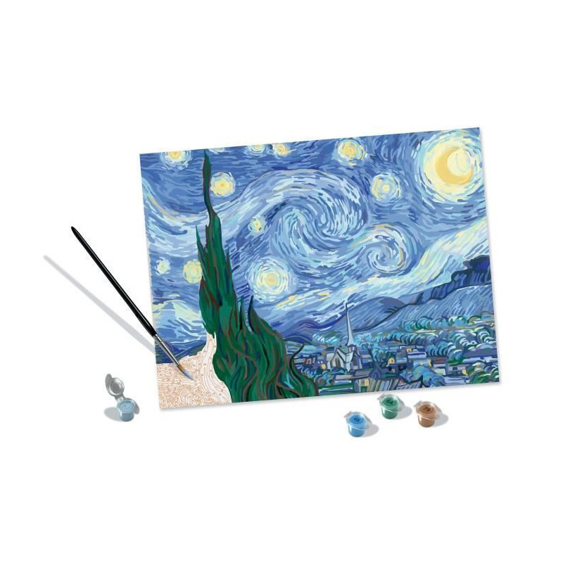 CreArt large format 30x40 cm Van Gogh, The Starry Night, From 14 years