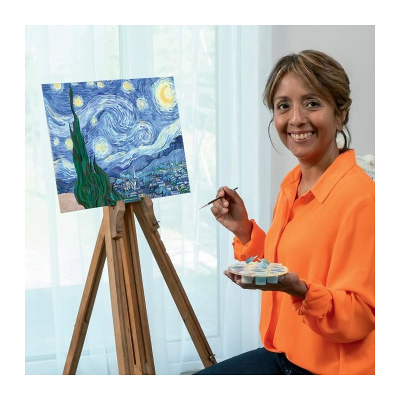 CreArt large format 30x40 cm Van Gogh, The Starry Night, From 14 years