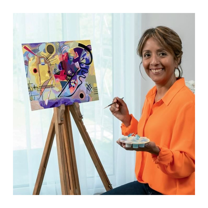 CreArt large format 30x40 cm Kandinsky, From 12 years old, 23650, Rave
