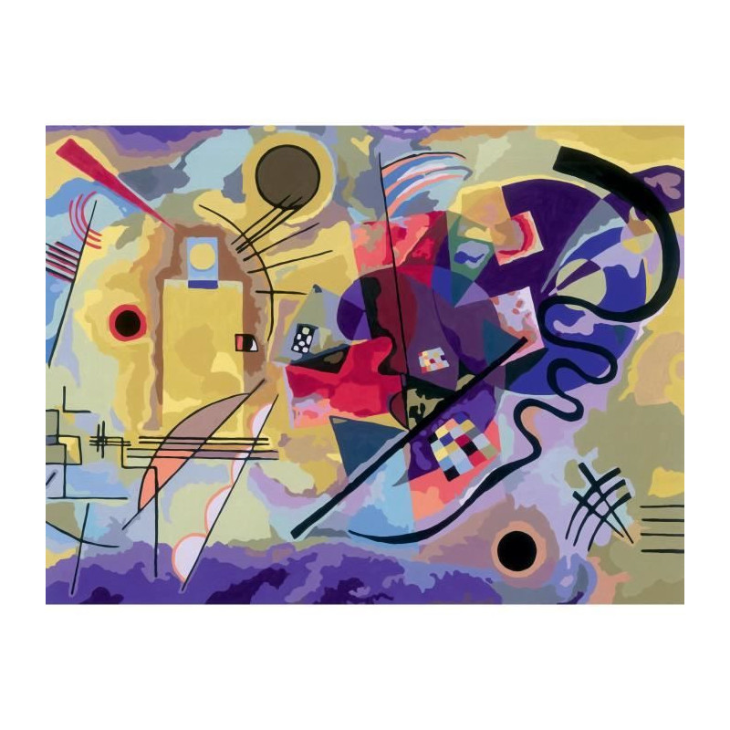 CreArt large format 30x40 cm Kandinsky, From 12 years old, 23650, Rave