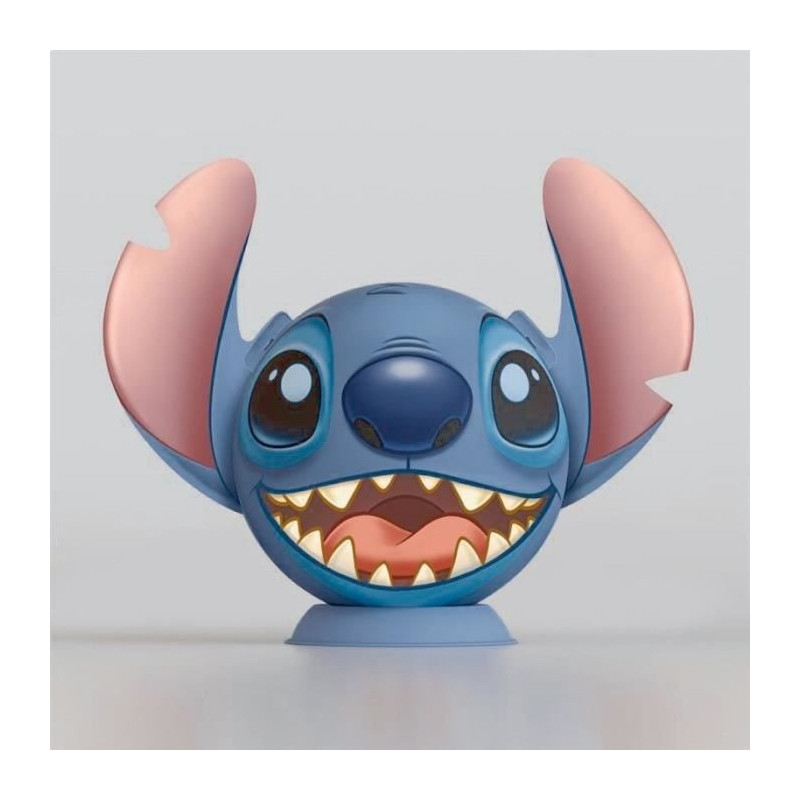 3D Puzzle Ball Disney Stitch 72 pieces, Ages 6, Ravensburger, 11574