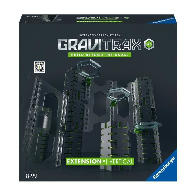 GraviTrax PRO Vertical Expansion Set, 33 Pieces, Marble Run, Ages 8 an