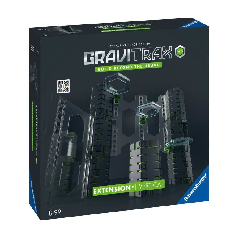 GraviTrax PRO Vertical Expansion Set, 33 Pieces, Marble Run, Ages 8 an