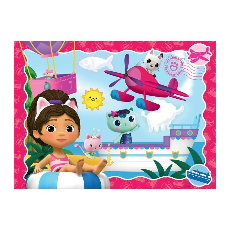 Ravensburger-GABBY'S DOLLHOUSE-100 piece XXL puzzle - The adventure of