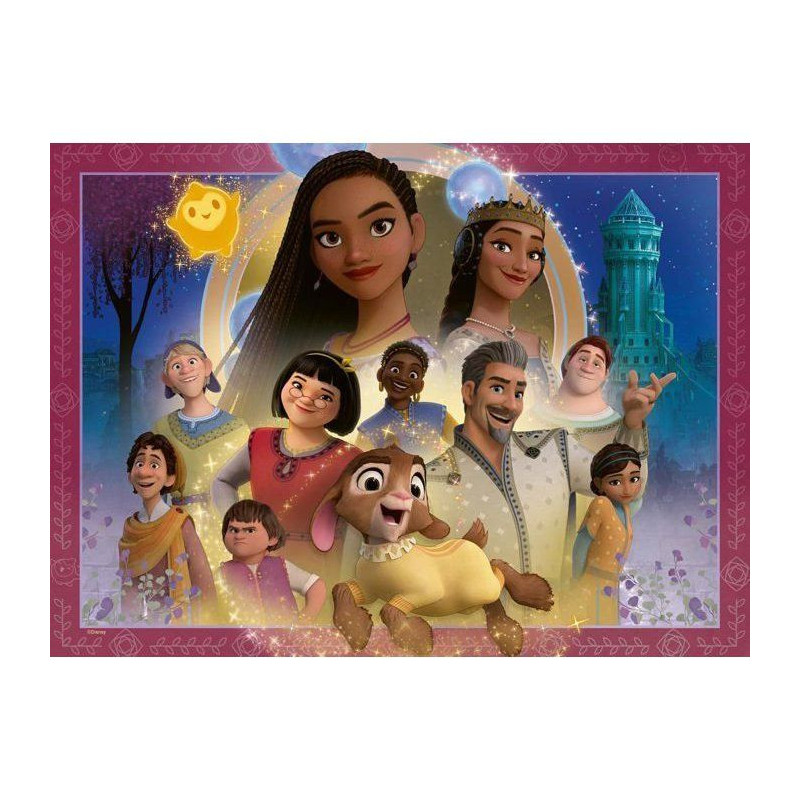 Ravensburger-Puzzle 100 pieces XXL - The Kingdom of Wishes / Disney Wi