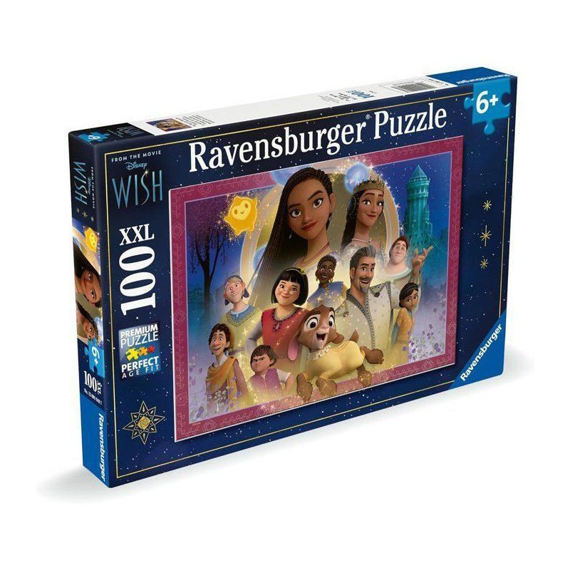 Ravensburger-Puzzle 100 pieces XXL - The Kingdom of Wishes / Disney Wi