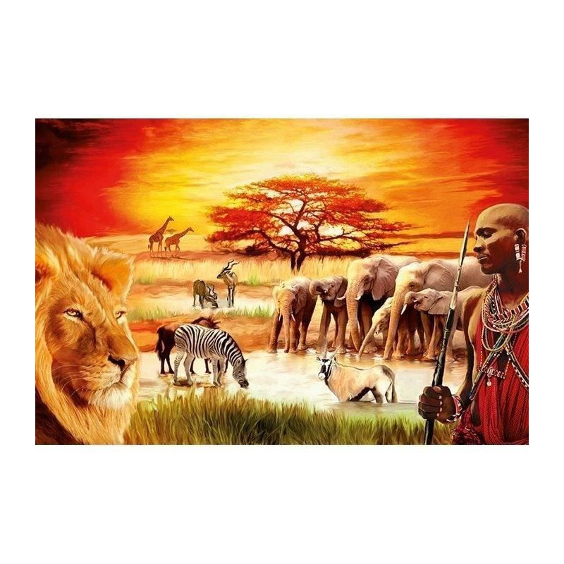 Puzzle 3000pcs Massai Pride