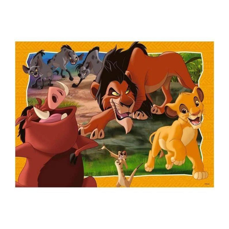 Puzzle 200 p XXL Hakuna Matata - Disney The Lion King - Ages 8 Ravensb