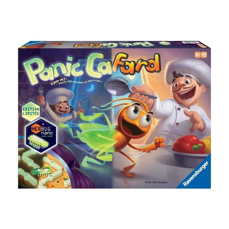 Phosphorescent Cockroach Panic, Fun Speed Game, 10th Anniversary Editi