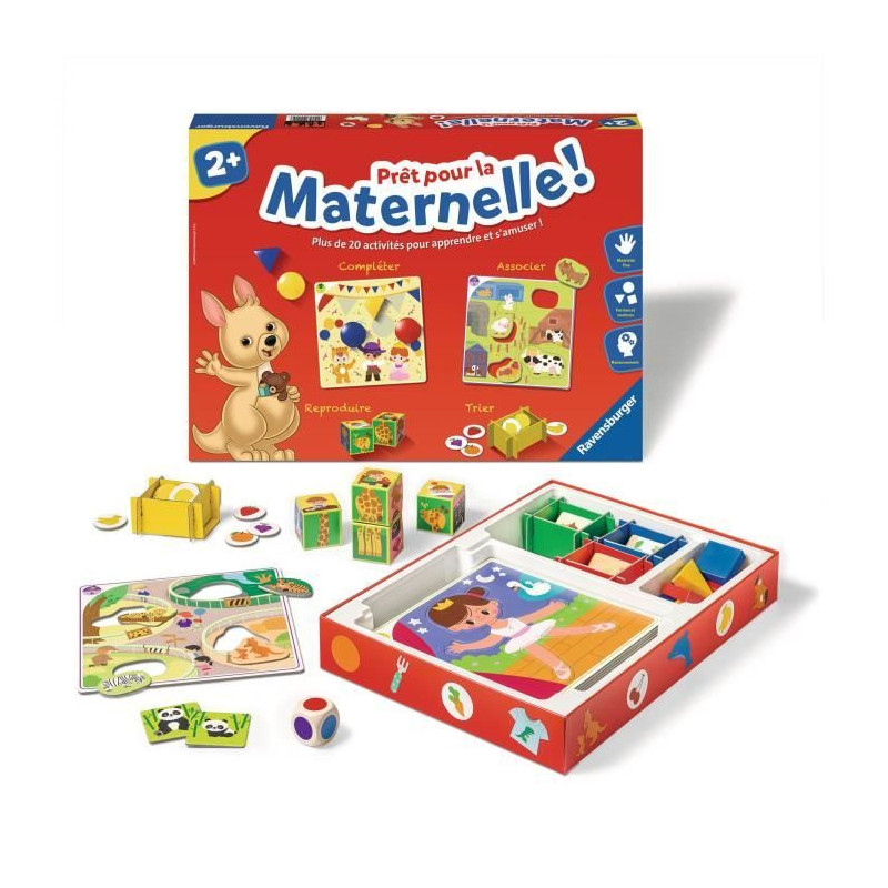 RAVENSBURGER Ready for Kindergarten! (Educational Game)