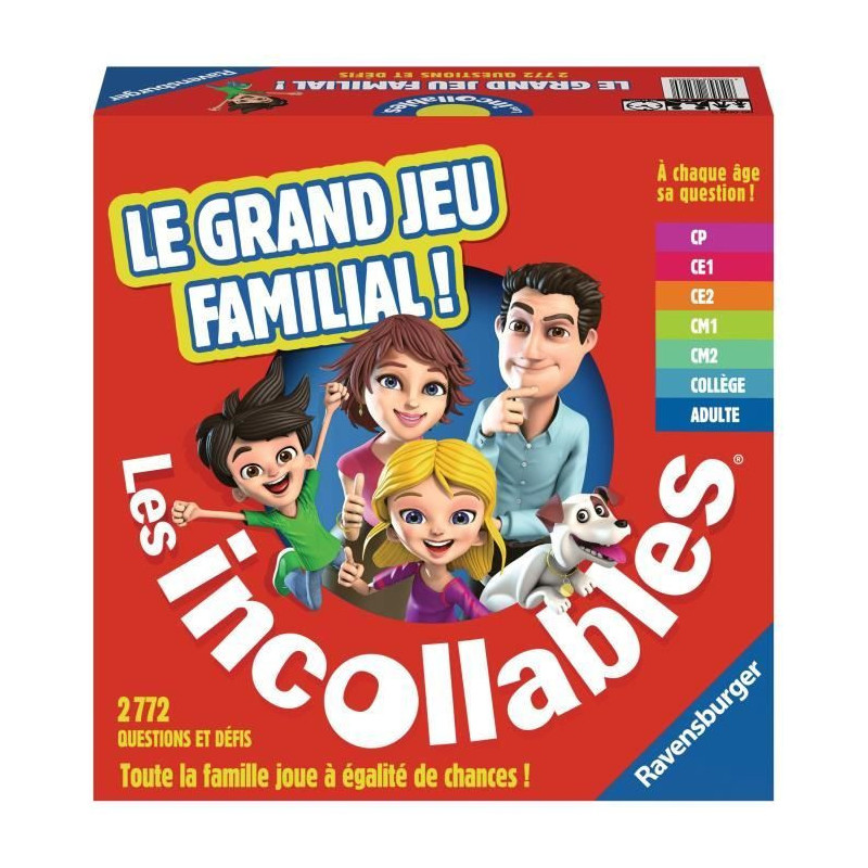 RAVENSBURGER - The great family game of the Incollables