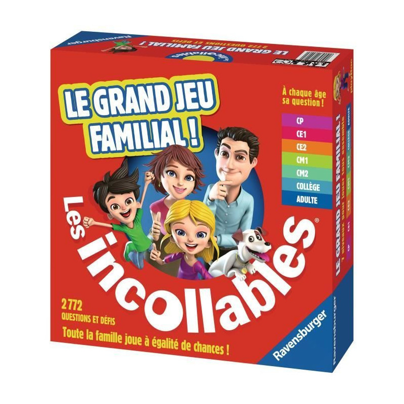 RAVENSBURGER - The great family game of the Incollables