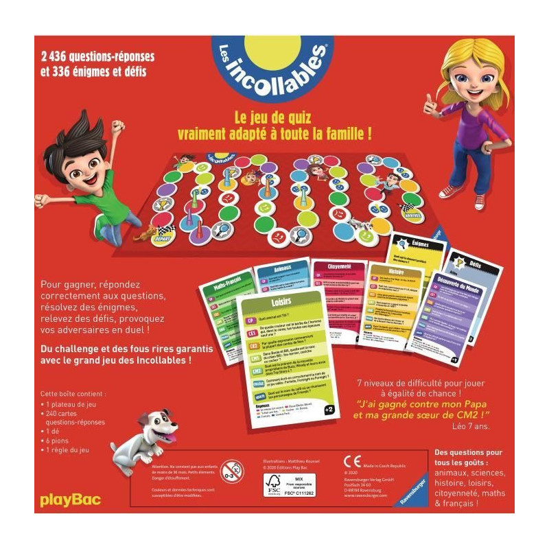RAVENSBURGER - The great family game of the Incollables