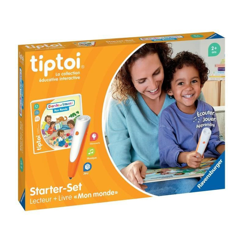 Ravensburger-tiptoi Starter Mon Monde-4005556001743-From 2 years