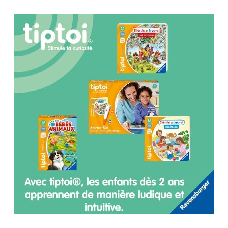 Ravensburger-tiptoi Starter Mon Monde-4005556001743-From 2 years