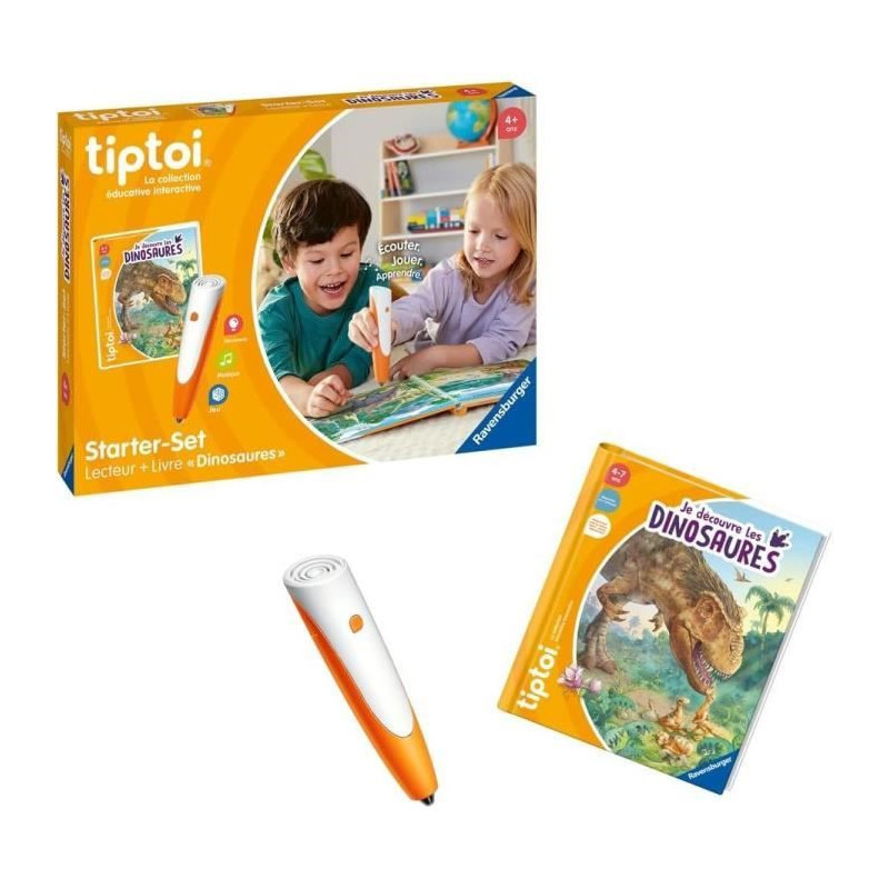 Ravensburger-tiptoi Starter Dino-4005556001750-From 4 years