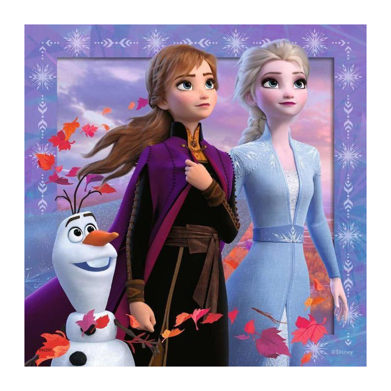 RAVENSBURGER - The Snow Queen 2 Puzzle 3x49 pieces