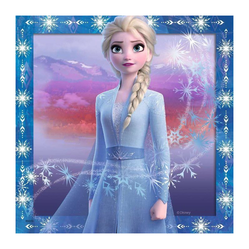 RAVENSBURGER - The Snow Queen 2 Puzzle 3x49 pieces