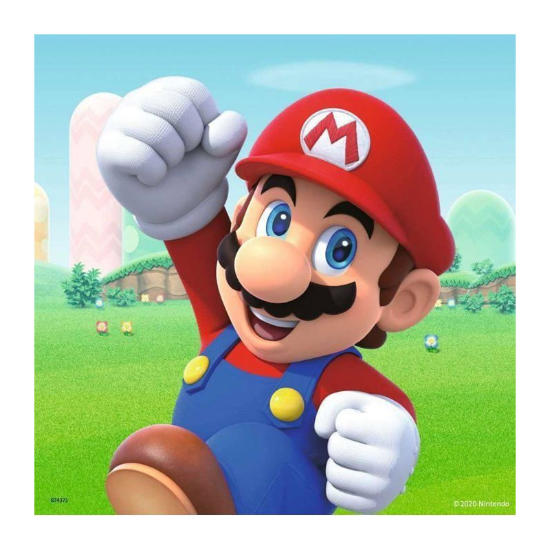Ravensburger-SUPER MARIO-Puzzles 3x49 pieces - Super Mario-40055560518