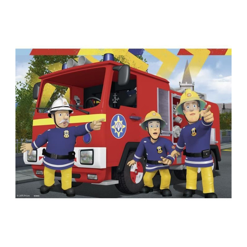 SAM THE FIREMAN Puzzle Sam Help You In Need 2x24 pcs